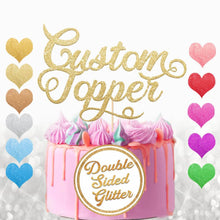 Load image into Gallery viewer, Personalised Cake Topper Any Text - EDSG