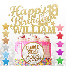 Load image into Gallery viewer, Personalised 18th Birthday Cake Topper Any Name Age