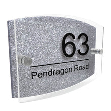 Load image into Gallery viewer, Personalised wall house & door numbers plaques