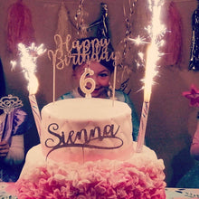 Load image into Gallery viewer, Personalised  Cake Topper Any Text Party Decoration - EDSG