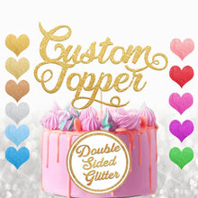 Load image into Gallery viewer, Personalised Cake Topper Any Text - EDSG