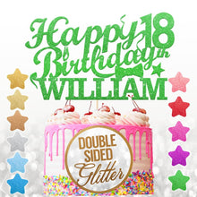 Load image into Gallery viewer, Personalised 18th Birthday Cake Topper Any Name Age - EDSG