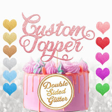 Load image into Gallery viewer, Personalised Cake Topper Any Text - EDSG