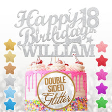 Load image into Gallery viewer, Personalised 18th Birthday Cake Topper Any Name Age - EDSG