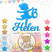 Load image into Gallery viewer, Personalised 6th Cake Topper for Girl - EDSG