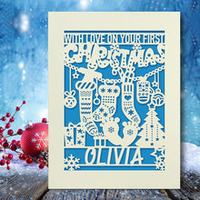 Load image into Gallery viewer, Personalised Merry Christmas Cards - EDSG