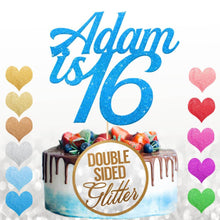 Load image into Gallery viewer, Personalised 16th Birthday Cake Topper Any Name Age - EDSG