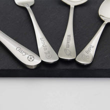 Load image into Gallery viewer, Personalised Stainless Kids Cutlery with Box