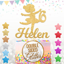 Load image into Gallery viewer, Personalised 6th Cake Topper for Girl - EDSG