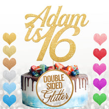 Load image into Gallery viewer, Personalised 16th Birthday Cake Topper Any Name Age - EDSG