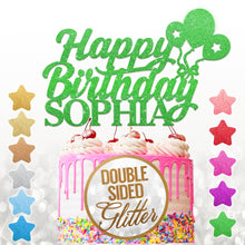 Load image into Gallery viewer, Personalised  Birthday Cake Topper