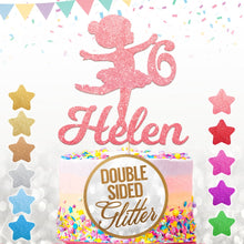 Load image into Gallery viewer, Personalised 6th Cake Topper for Girl - EDSG