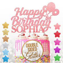 Load image into Gallery viewer, Personalised  Birthday Cake Topper