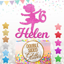 Load image into Gallery viewer, Personalised 6th Cake Topper for Girl - EDSG