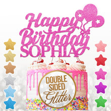Load image into Gallery viewer, Personalised  Birthday Cake Topper