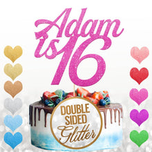Load image into Gallery viewer, Personalised 16th Birthday Cake Topper Any Name Age - EDSG