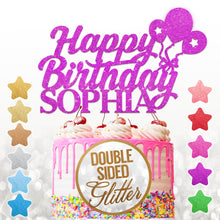 Load image into Gallery viewer, Personalised  Birthday Cake Topper