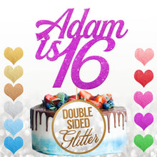 Load image into Gallery viewer, Personalised 16th Birthday Cake Topper Any Name Age - EDSG