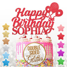 Load image into Gallery viewer, Personalised  Birthday Cake Topper