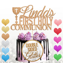 Load image into Gallery viewer, Personalised First Holy Communion Cake Topper - EDSG