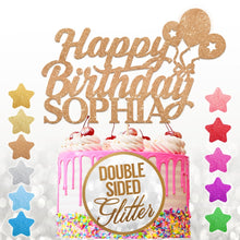 Load image into Gallery viewer, Personalised  Birthday Cake Topper