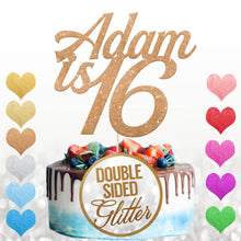 Load image into Gallery viewer, Personalised 16th Birthday Cake Topper Any Name Age - EDSG