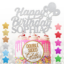 Load image into Gallery viewer, Personalised  Birthday Cake Topper