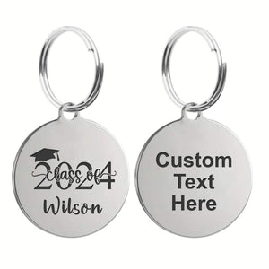 EDSG Personalized Graduation Keychain Gifts