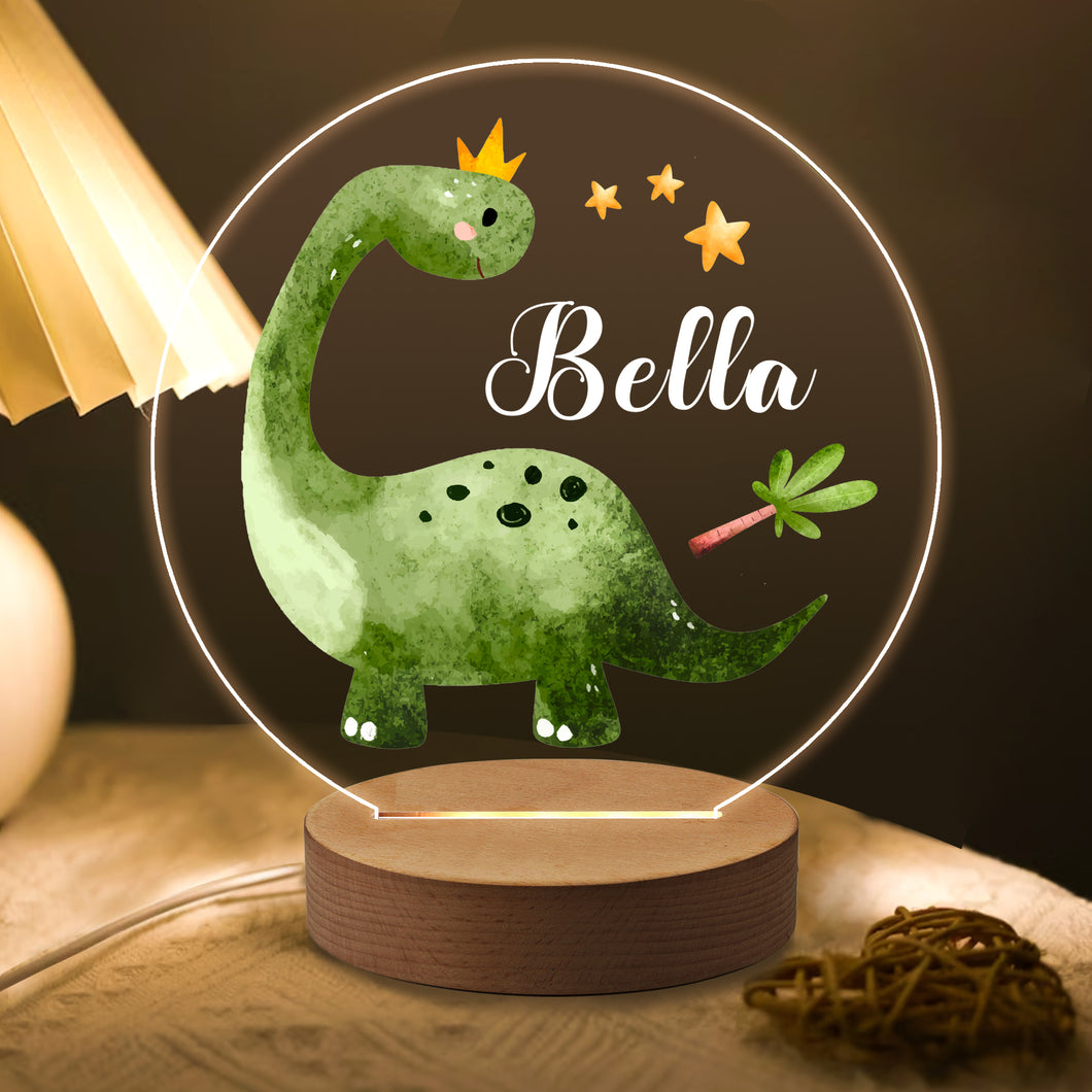 Personalised Acrylic Night Light Gifts Bedroom Decor