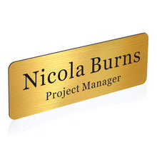 Load image into Gallery viewer, Personalised Name Tags Custom Laser Engraved for School Teacher Kids Business Work
