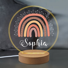 Load image into Gallery viewer, Custom 7 Colors Night Lamp Gift Bedroom Decor

