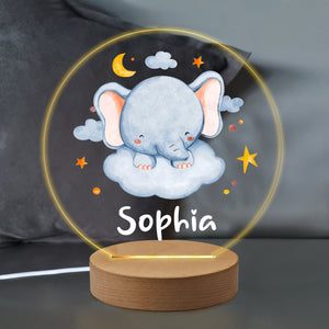 Personalised Baby Night Light with Any Name