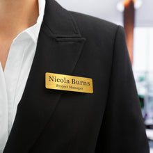 Load image into Gallery viewer, Personalised Name Tags Custom Laser Engraved for School Teacher Kids Business Work
