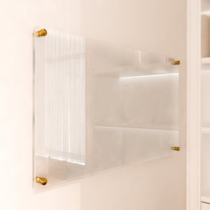 Clear Acrylic Sheets - 3mm Thickness 23.6 x 15.7 Inch Plexiglass Sheet Clear Transparent Gloss Acrylic 3mm Plastic Clear Sheet Acrylic for Display Projects, Calligraphy and Painting