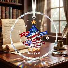 Load image into Gallery viewer, Personalized 250 Anniversary USA Merchandise Ornament, 4th of July Hanging Ornaments America 250 Merchandise, Independence Day Memorial Day Gifts
