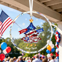 Load image into Gallery viewer, Personalized 250 Anniversary USA Merchandise Ornament, 4th of July Hanging Ornaments America 250 Merchandise, Independence Day Memorial Day Gifts
