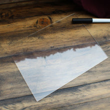 Load image into Gallery viewer, Clear Acrylic Sheets - 3mm Thickness 23.6 x 15.7 Inch Plexiglass Sheet Clear Transparent Gloss Acrylic 3mm Plastic Clear Sheet Acrylic for Display Projects, Calligraphy and Painting
