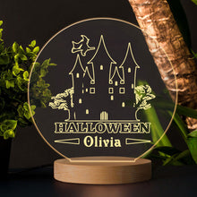 Load image into Gallery viewer, 7 Colors Night Light Table Light  Ghost Bat Ornament
