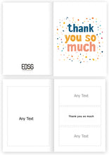 Load image into Gallery viewer, Thank You so much Card
