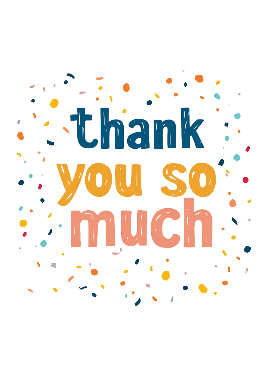 Thank You so much Card