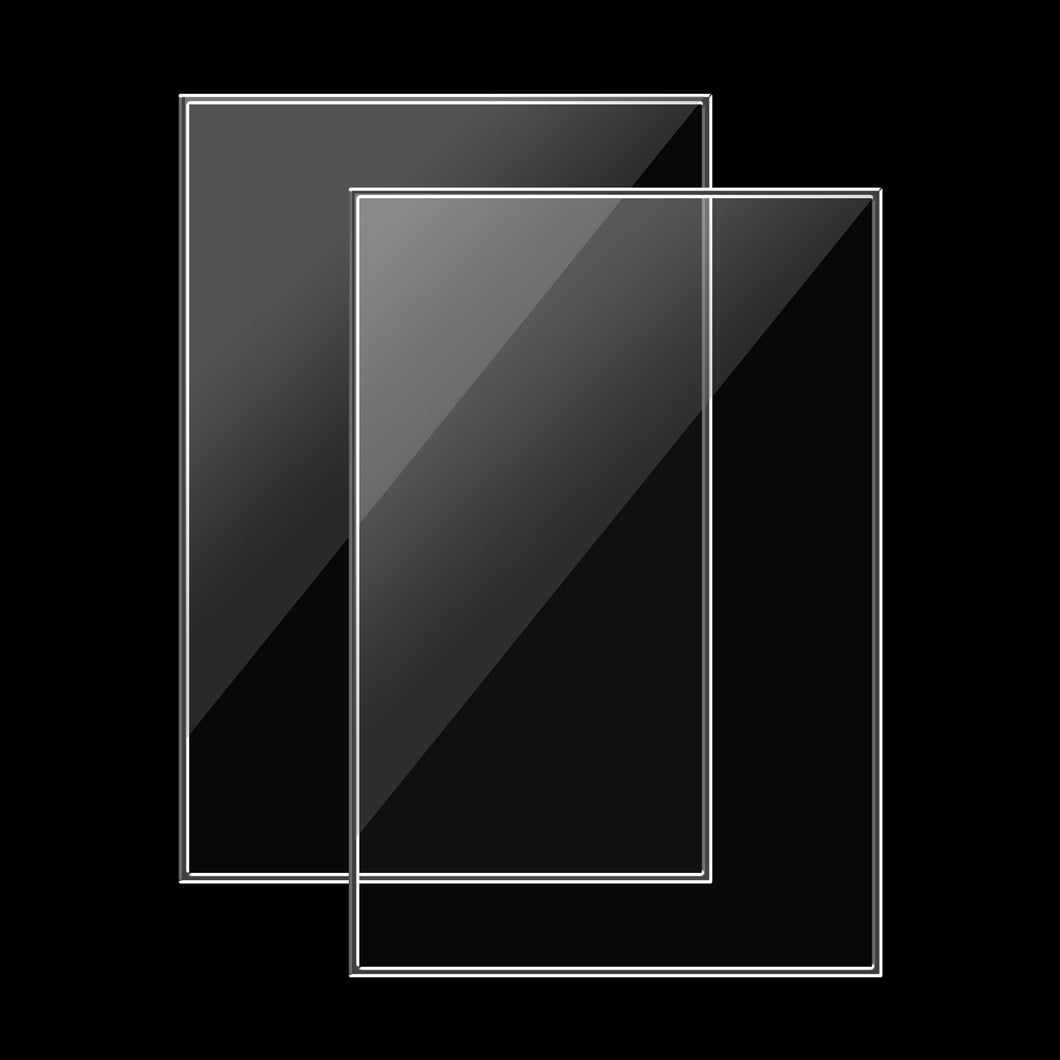 Clear Acrylic Sheets - 3mm Thickness 23.6 x 15.7 Inch Plexiglass Sheet Clear Transparent Gloss Acrylic 3mm Plastic Clear Sheet Acrylic for Display Projects, Calligraphy and Painting