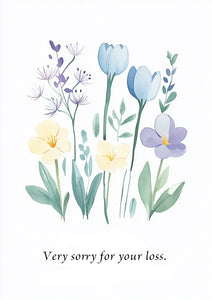 So Very Sorry For Your Loss Sympathy Card