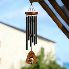 Load image into Gallery viewer, Personalized Pet Memorial Wind Chimes with Photo
