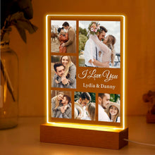 Load image into Gallery viewer, EDSG Personalised Valentines Gifts for Him Her Photo Gifts Night Lights
