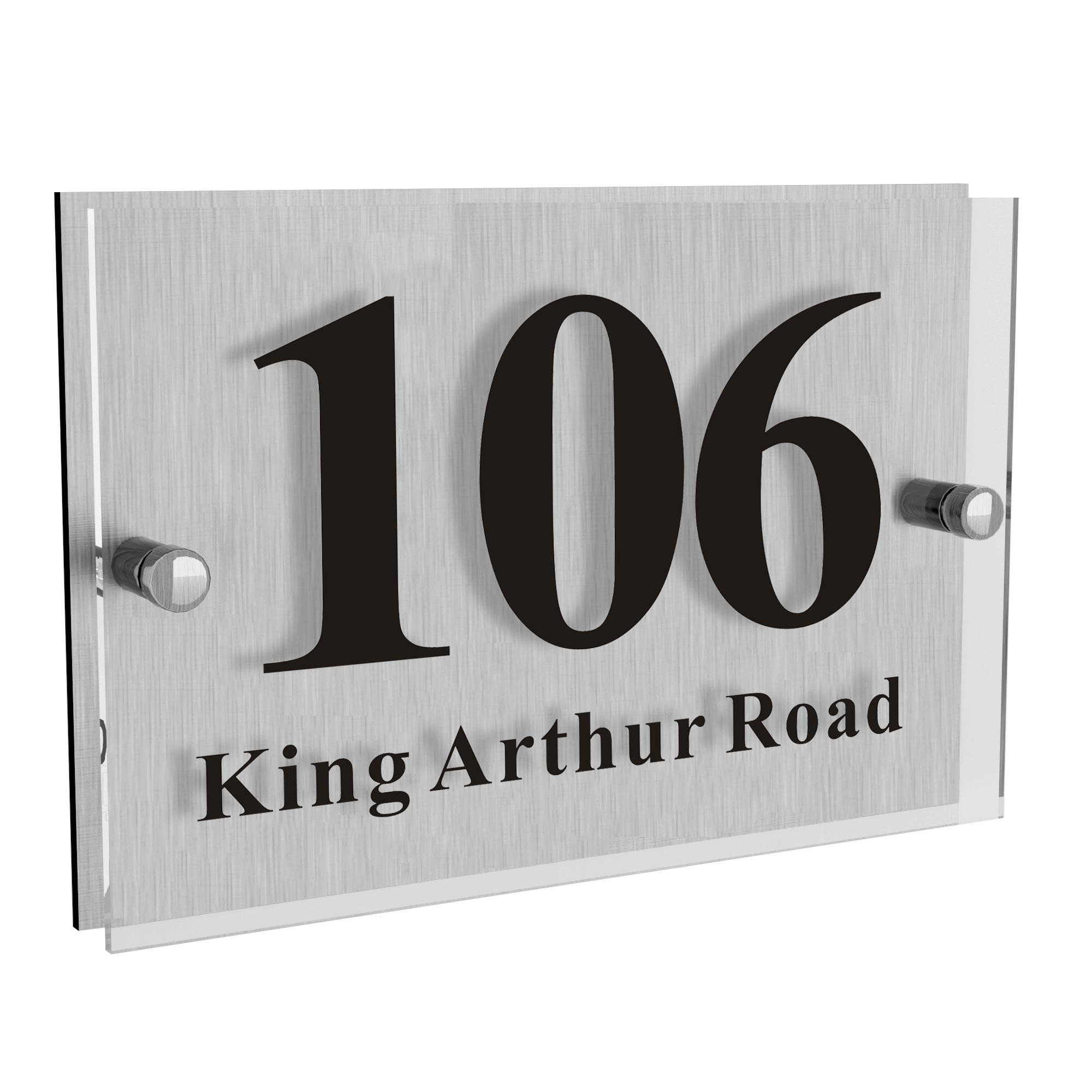 Custom House Number Plaques Brass Plaques Cast Custom Made