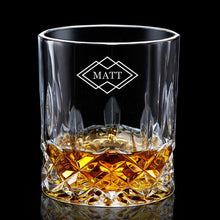 Load image into Gallery viewer, Personalised Engraved Whiskey Tumbler Glass - EDSG
