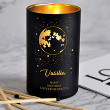 Load image into Gallery viewer, Personalised Scented Candle Natural Coconut Wax Candle Earth

