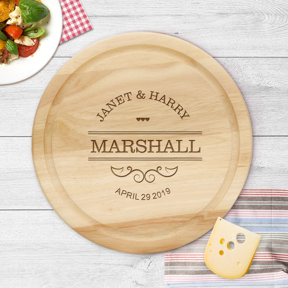 Personalised Cheese Board | Chopping Board - EDSG