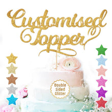 Load image into Gallery viewer, Personalised Birthday Cake Topper - EDSG
