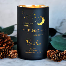 Load image into Gallery viewer, Personalised Scented Candle Natural Coconut Wax Candle love you
